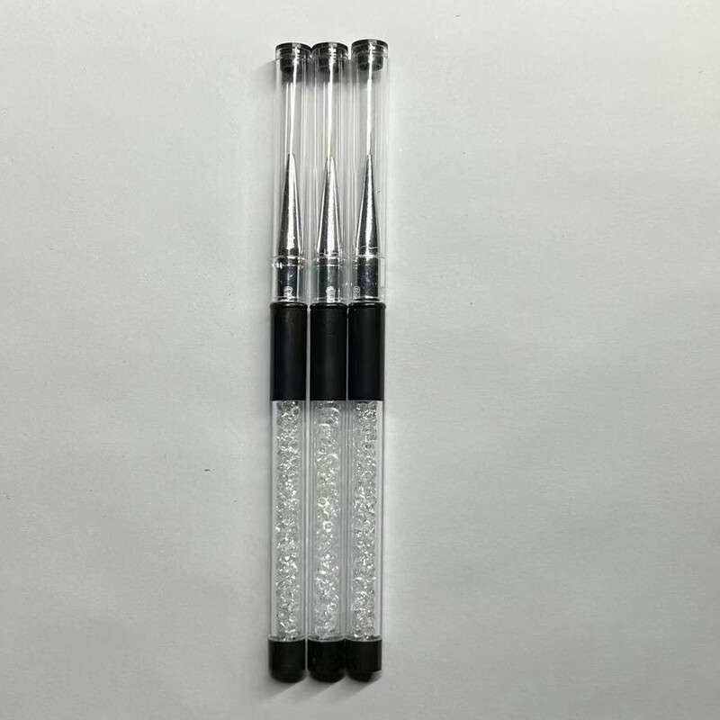 3pcs Diamond Striping Brush with lid