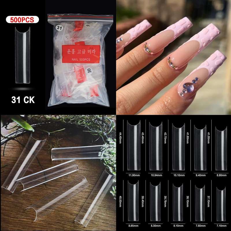31# Nail Tips ( 500pcs/Packet )