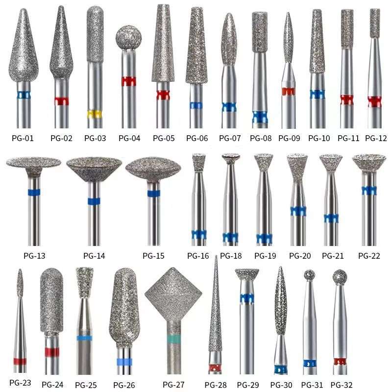 Diamond Head Nail Drill Bit s4ll per one- Message number