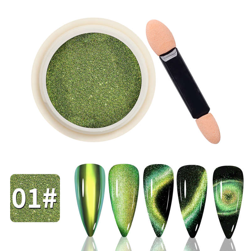 5D Cat Eye Powder message number