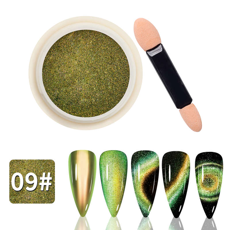 5D Cat Eye Powder message number