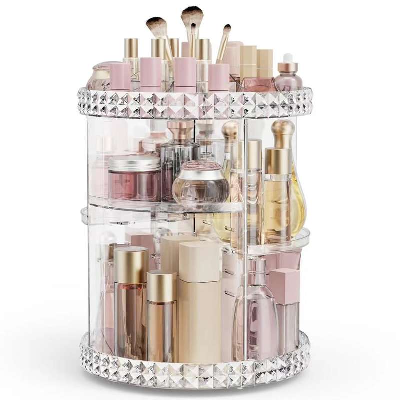 Make up Tray - Diamond Texture