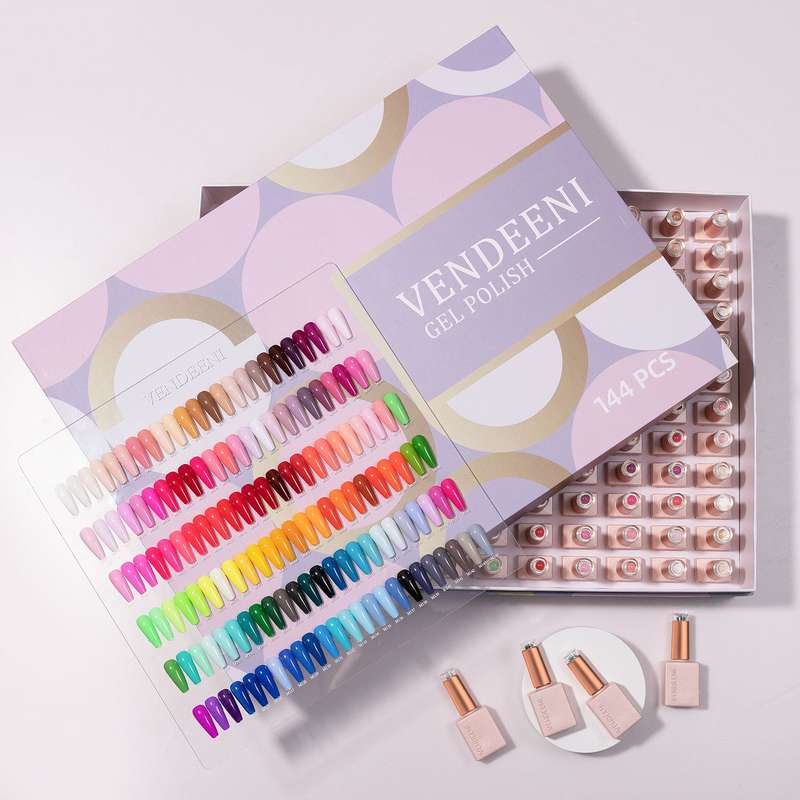 Full set Vendeeni Summer Collection 15ml - 144pcs with Color chart