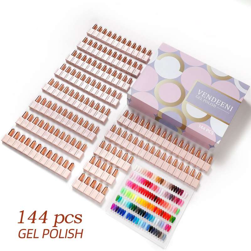 Full set Vendeeni Summer Collection 15ml - 144pcs with Color chart