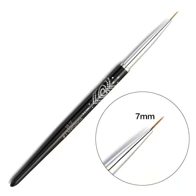 3pcs Striping Brush - Black