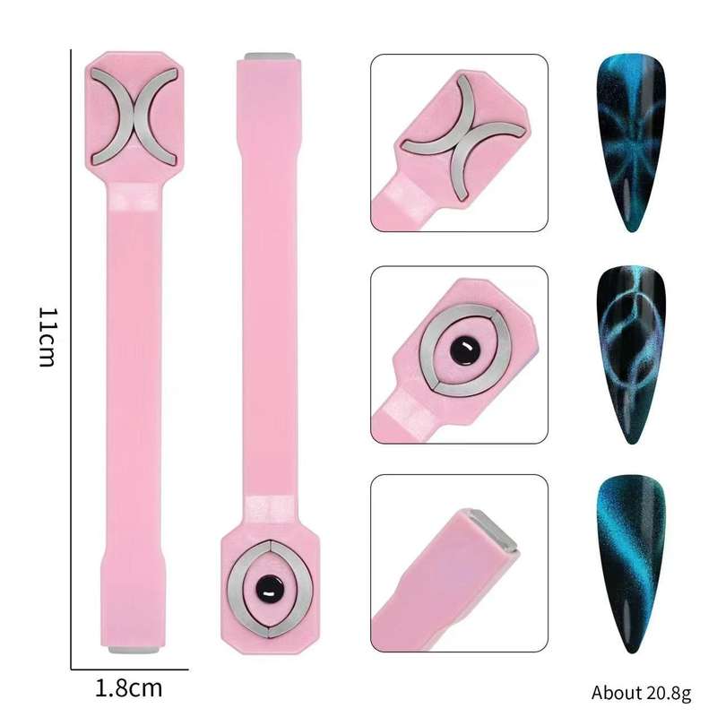 3 in 1 Cat Eye Glue Magnet Rod
