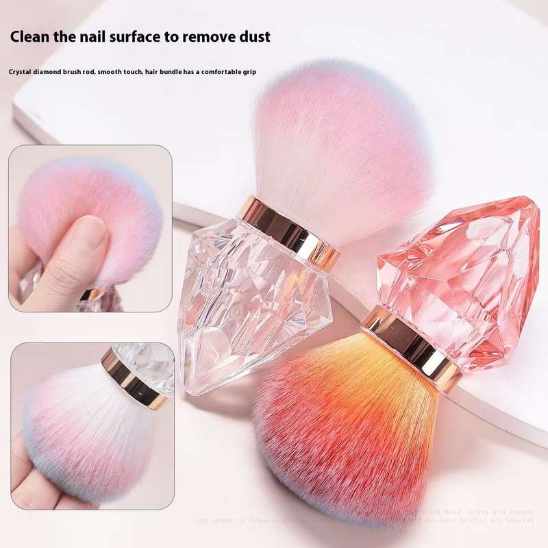 Diamond Handle Nail/Make Up Brush
