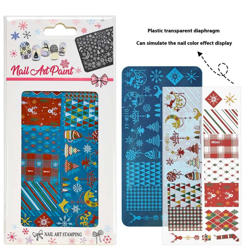 XY-Christmas Stamping Plate-XY-MS10
