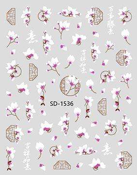 3D relief - style nail sticker - SD1536
