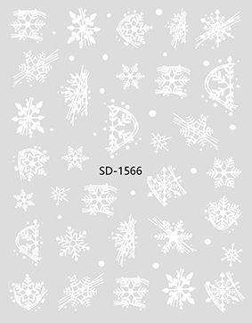3D relief - style nail sticker - SD1566