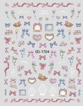 3D relief - style nail sticker - SD1704