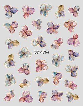 3D relief - style nail sticker - SD1764
