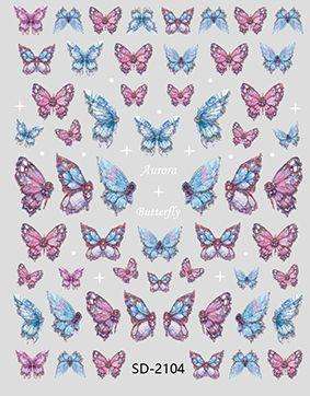 3D relief - style nail sticker - SD2104