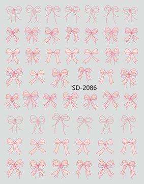 3D relief - style nail sticker - SD2086