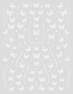 3D relief - style nail sticker - SD2117
