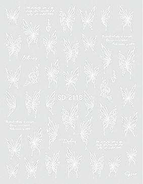 3D relief - style nail sticker - SD2118