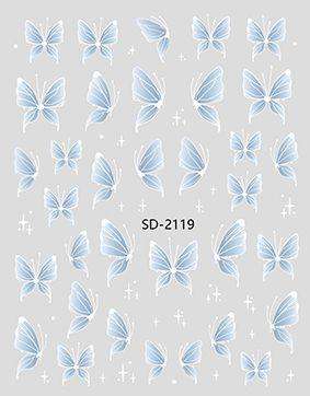 3D relief - style nail sticker - SD2119
