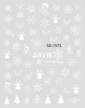 3D relief - style nail sticker - SD1573