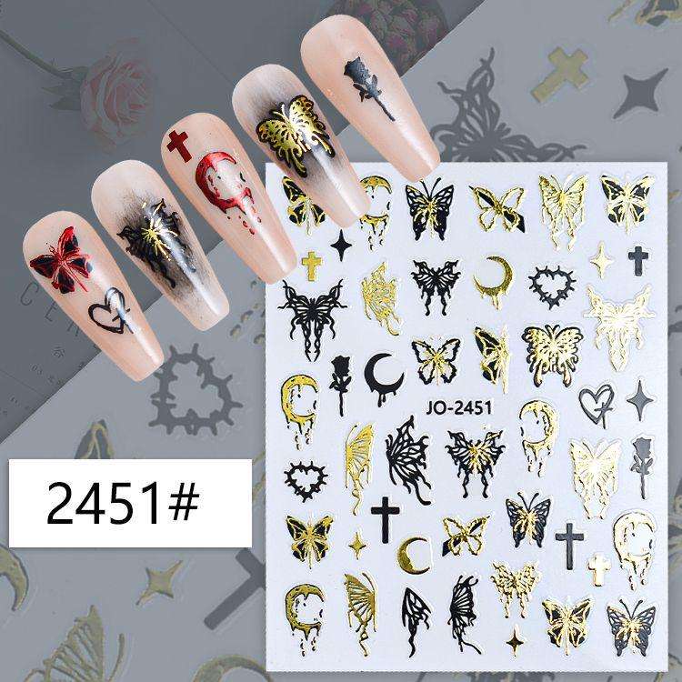 Nail Sticker - JO2451 Butterfly