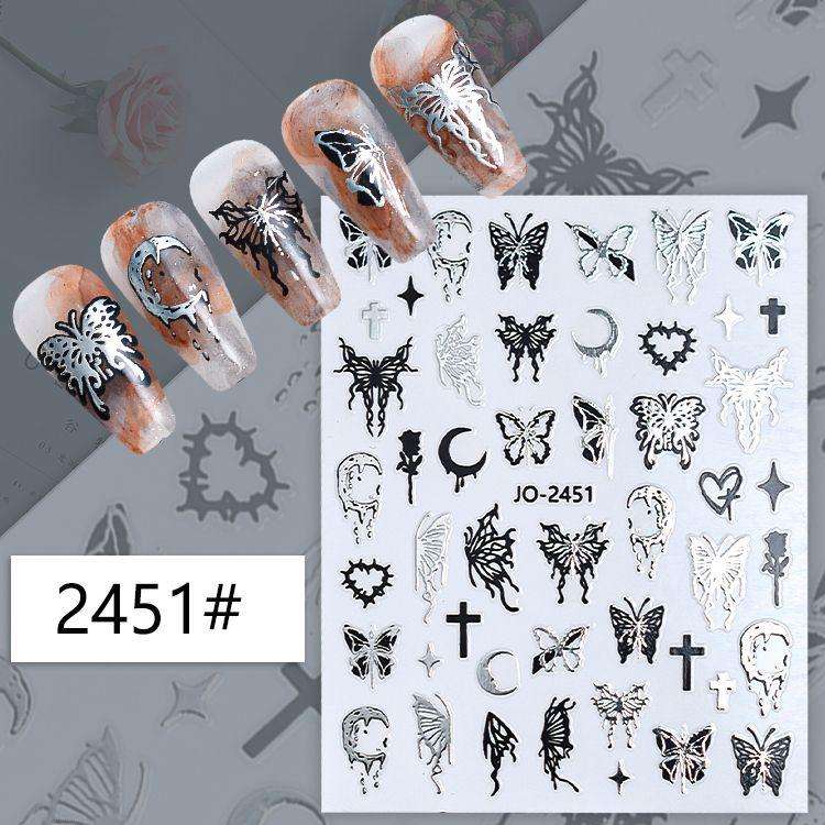 Nail Sticker - JO2451 Butterfly