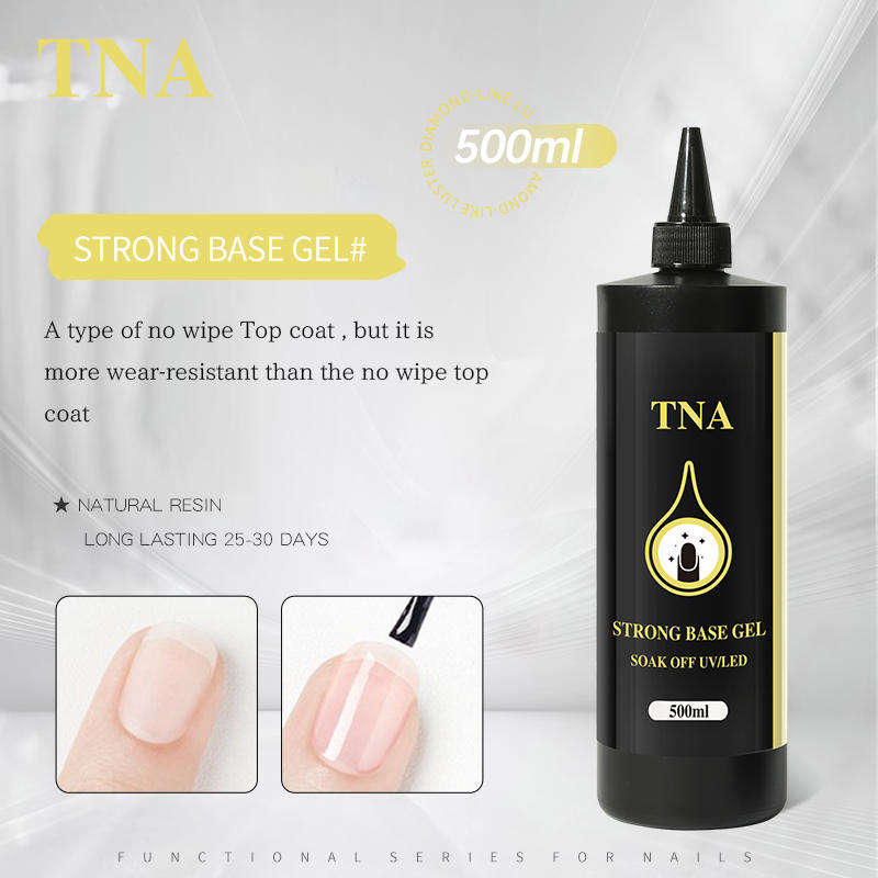 Refill TNA Strong Basecoat 500ml  For salon, professional use