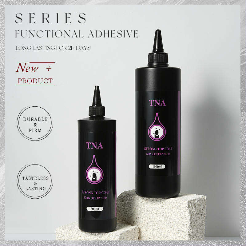 Refill TNA Strong Topcoat 1000ml For salon, professional use