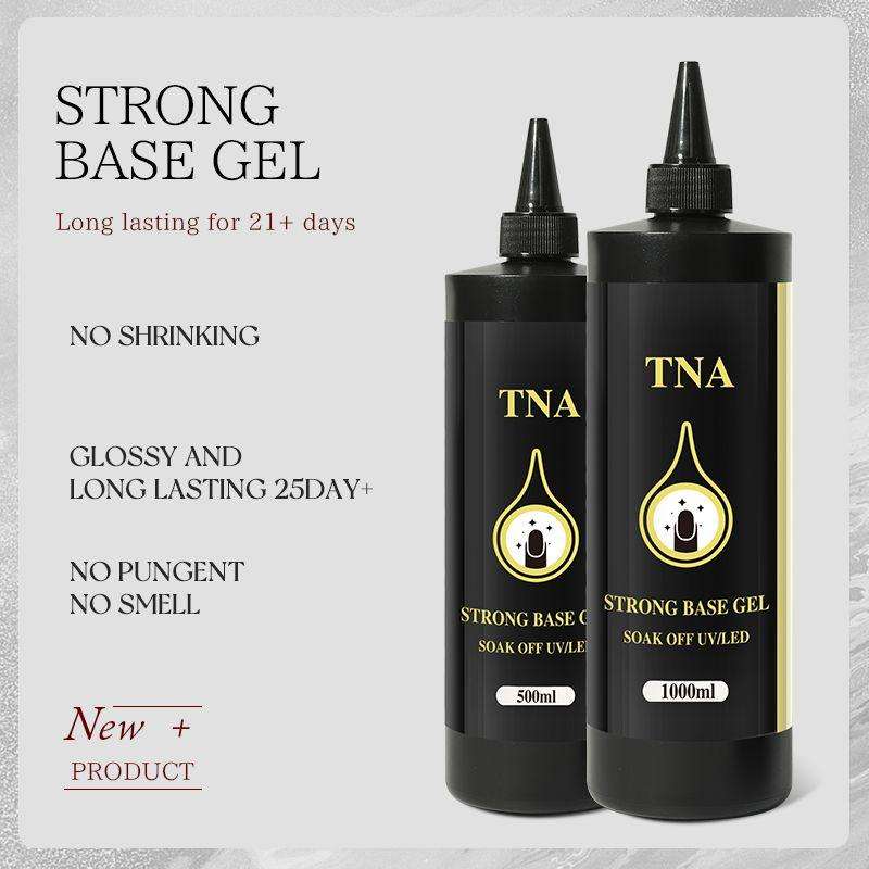 Refill TNA Strong Basecoat 500ml  For salon, professional use