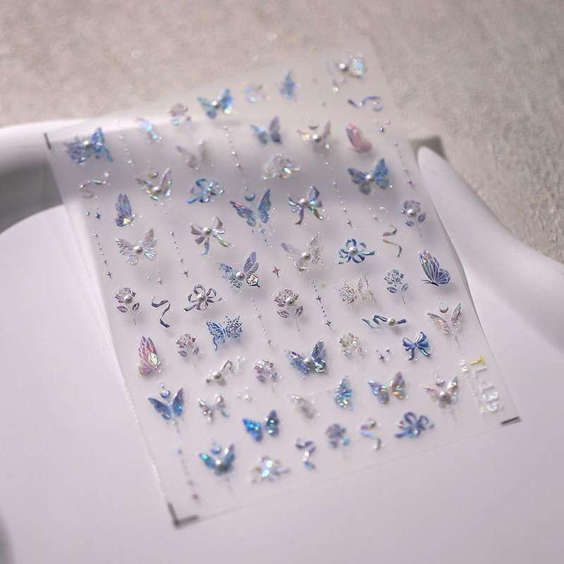 5D Butterfly Nail Jelly StickerTL-135