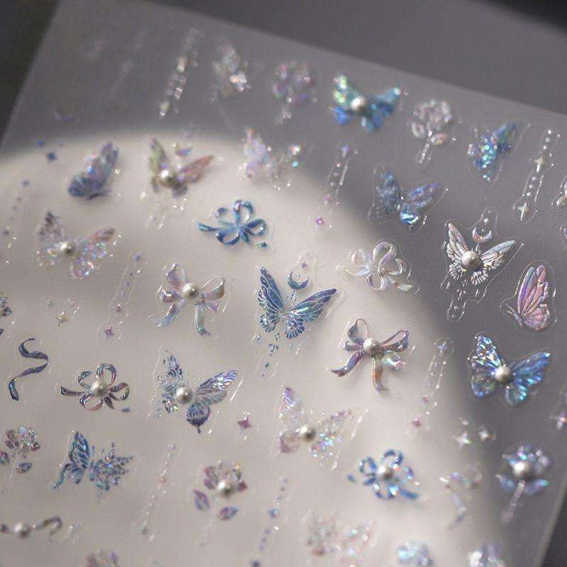 5D Butterfly Nail Jelly StickerTL-135