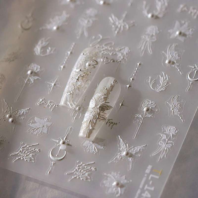 5D Butterfly Nail Jelly Sticker TL-140