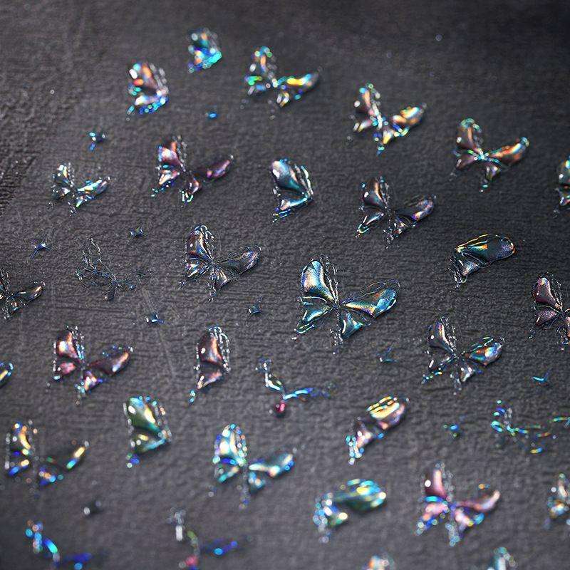 5D Butterfly Nail Jelly Sticker M-563