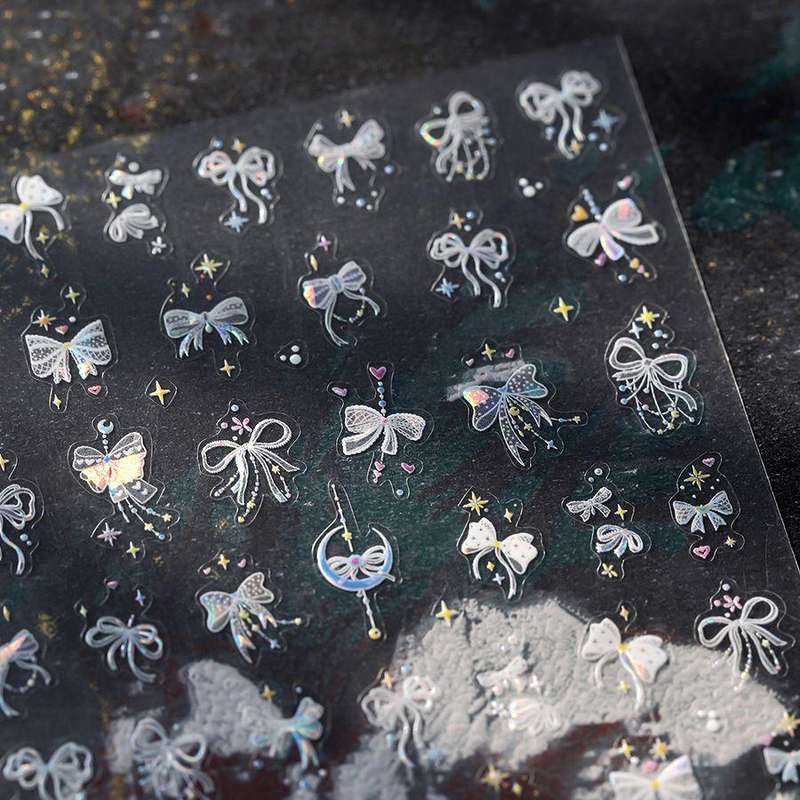 5D Butterfly Nail Jelly Sticker M-757