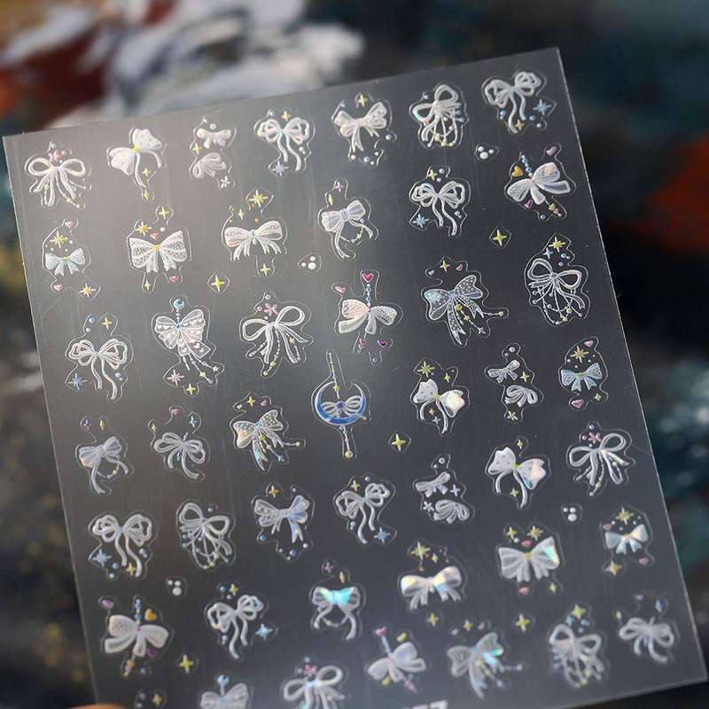 5D Butterfly Nail Jelly Sticker M-757