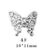 BT-01 Alloy Butterfly 2pcs - BT-01-04 2pcs