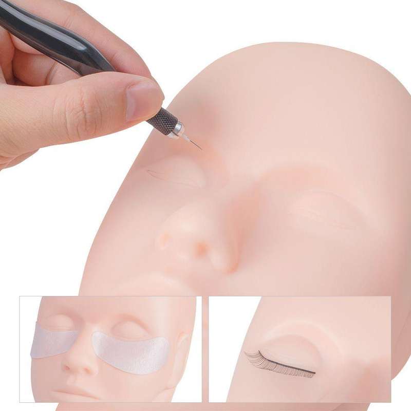 Eyelashes Practice Head