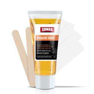 SUMAX sugar paste for hair remover 50g + wooden Stick + waxing Strip / Set