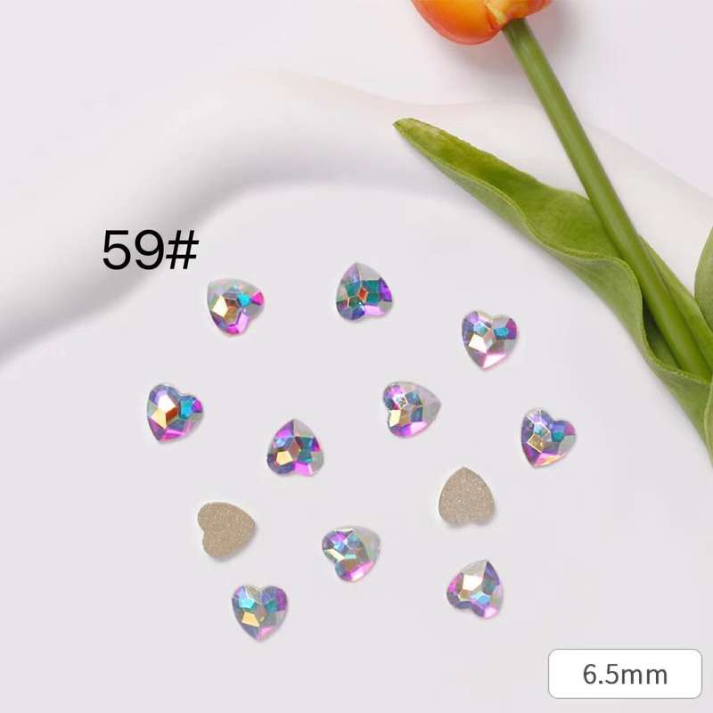 AB Flat Bottom Rhinestone 20pcs/pack -   59#