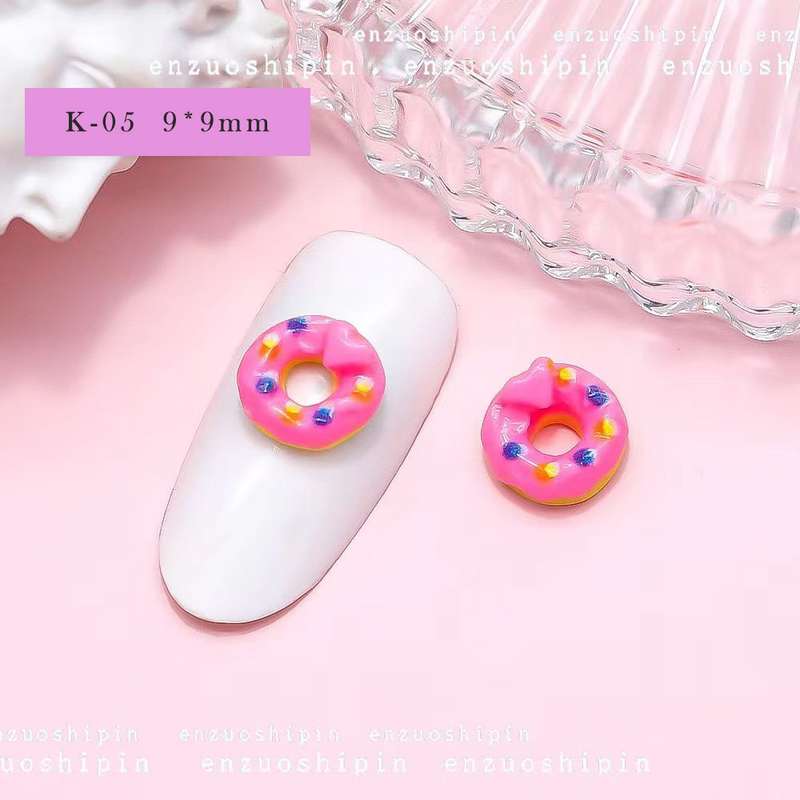 Ice Cream & Donuts Nail Art Decoration 20pcs - K-05