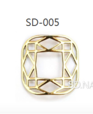 Clearance Sale - Metal Slice Nail Jewelry 10pcs -5