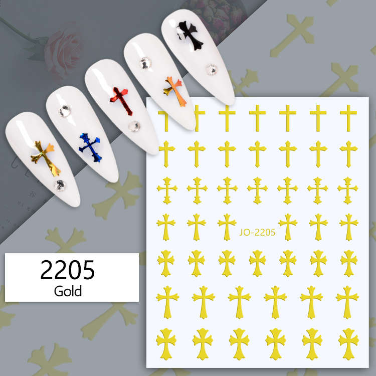 Nail Sticker - Gold
