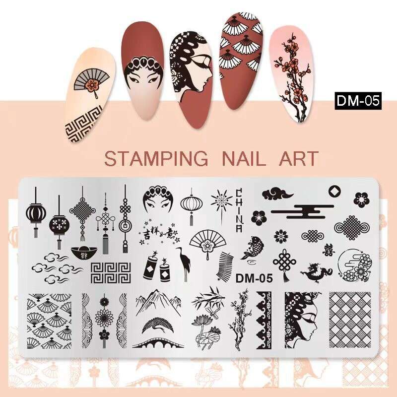 DM Stamping Plate message number