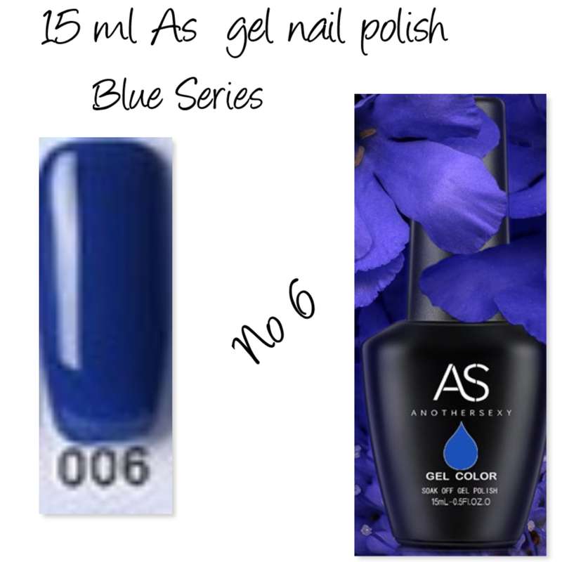 AS UV/LED Gel Polish 15ml - Blue Series no 6