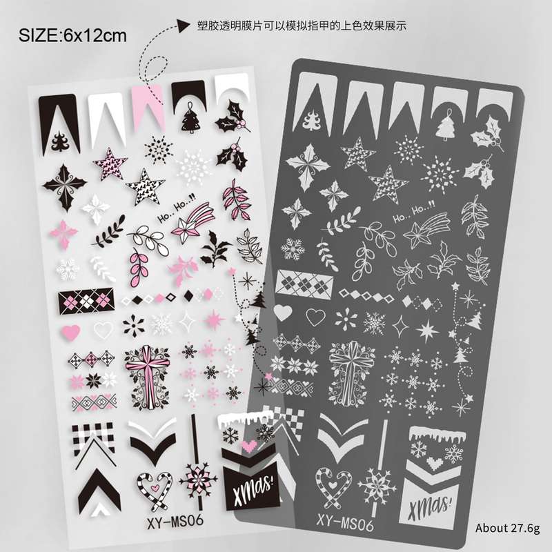 XY-Christmas Stamping Plate-XY-MS06
