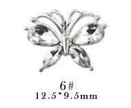 BT-01 Alloy Butterfly 2pcs - BT-01-06 2pcs