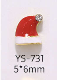 Christmas Nail Alloy Decoration - YS-731