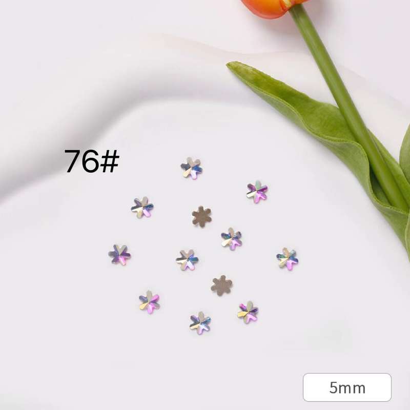 AB Flat Bottom Rhinestone 20pcs/pack -  76#