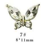 BT-01 Alloy Butterfly 2pcs - BT-01-07 2pcs
