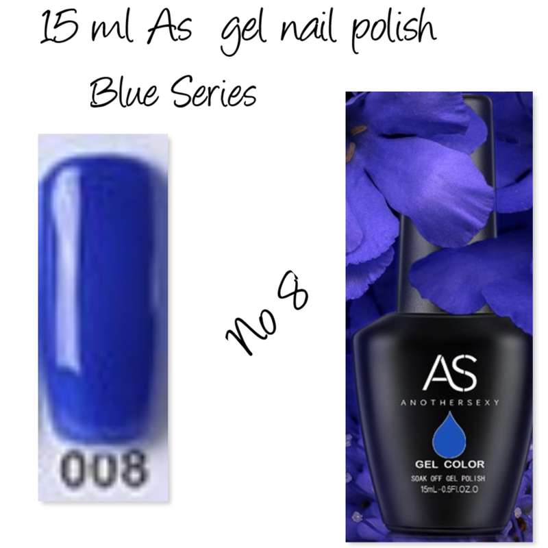 AS UV/LED Gel Polish 15ml - Blue Series no 8