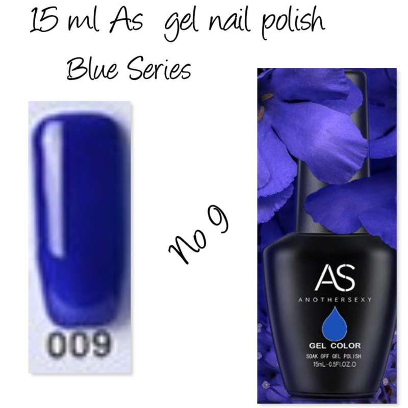 AS UV/LED Gel Polish 15ml - Blue Series no 9