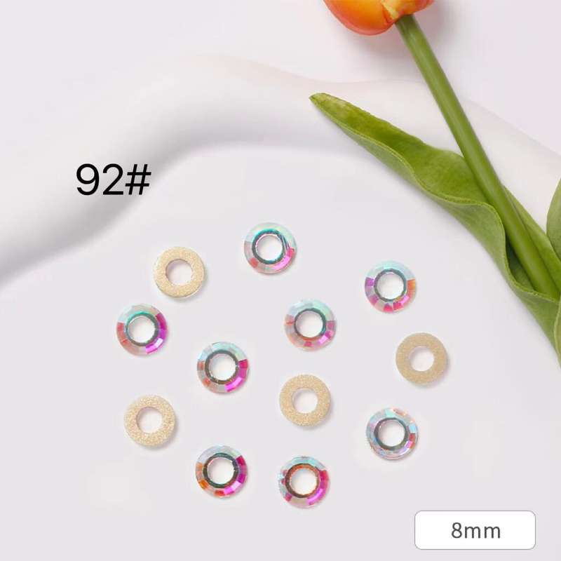 AB Flat Bottom Rhinestone 20pcs/pack -  92#